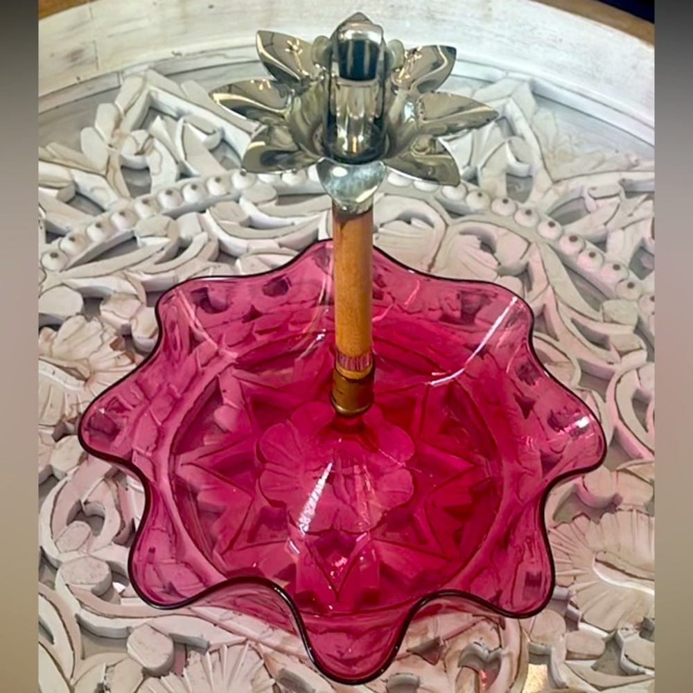 Antique art glass
